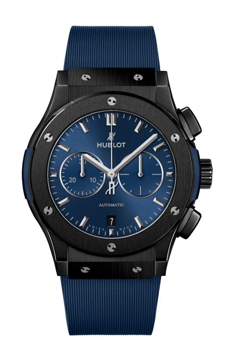 hublot classic fusion blue strap|Classic Fusion Ceramic Blue Bracelet 38 mm .